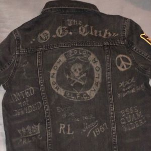 Ralph Lauren POLO boys jean jacket new with tags